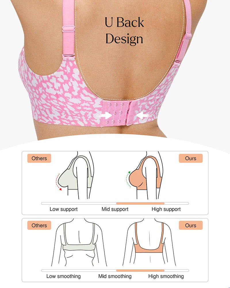 Invisible Magic Deep V Push Up Bra