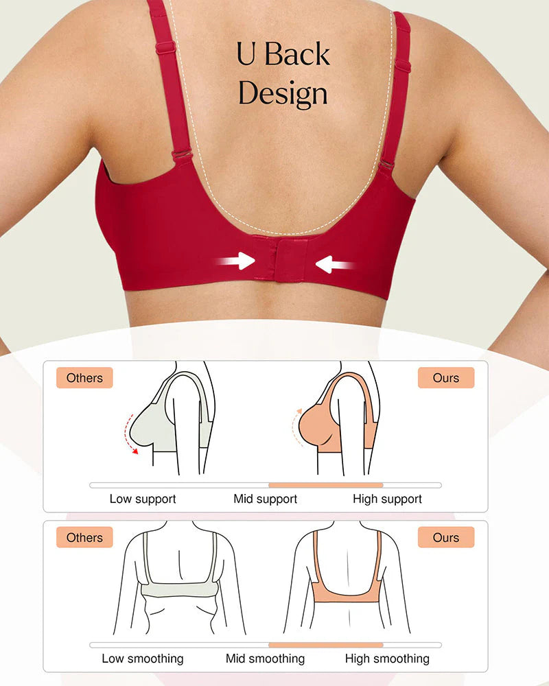 Invisible Magic Deep V Push Up Bra
