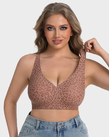 Seamless Deep V Push-Up Wireless Bra 3.0