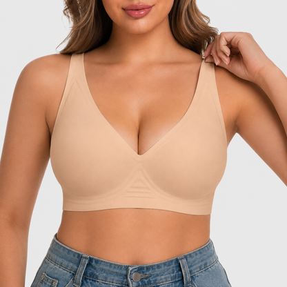 Invisible Magic Deep V Push Up Bra